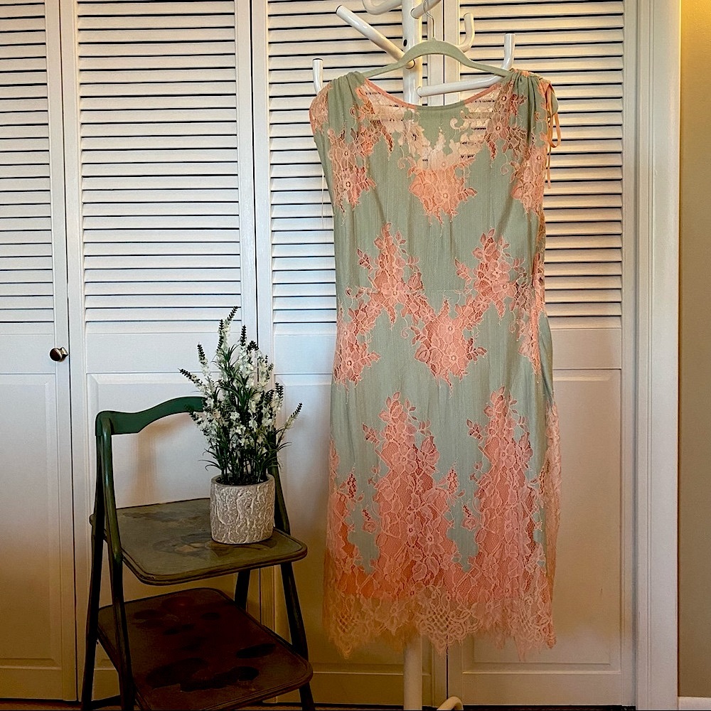Belart Dress two toned Large Regular